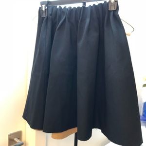 Zara Barbie style black skirt